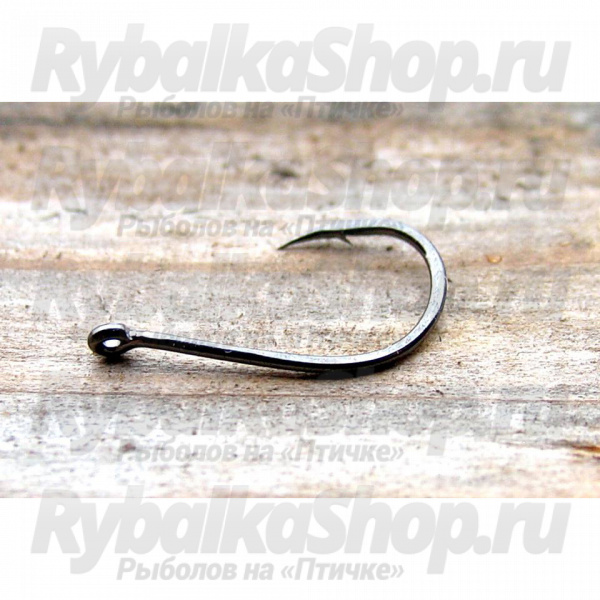 Крючок Mottomo Chinu w/ring 064 Nickel black №12 (10 шт)