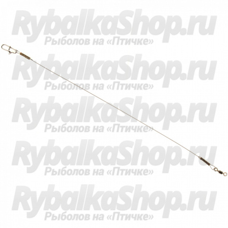 Поводок Formix титановый UL2 10см, 5 кг, 2шт.в уп.