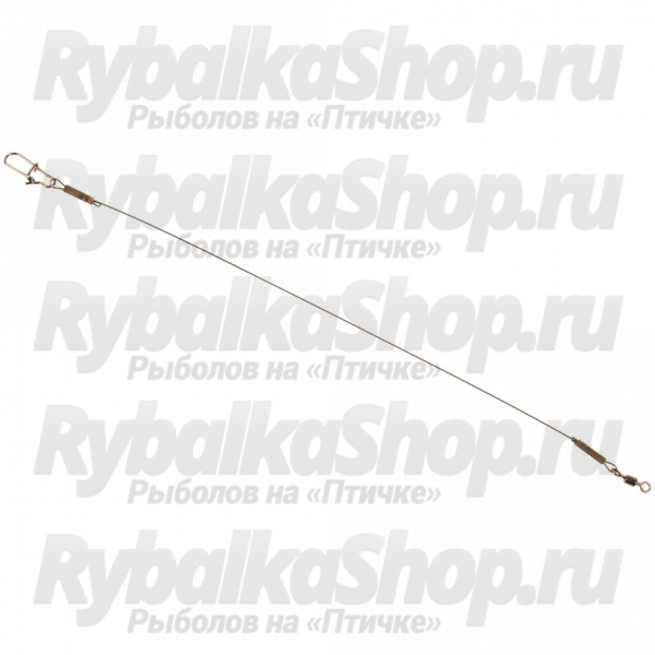 Поводок Formix титановый UST 20см, 25 кг, 2шт.в уп.