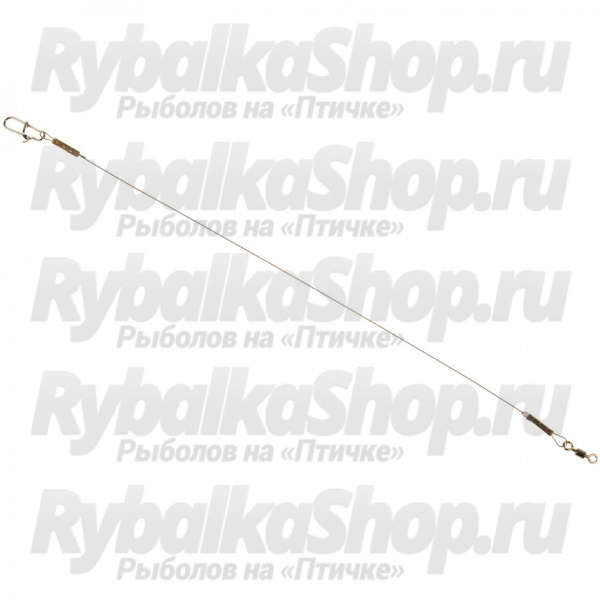 Поводок Formix титановый UL2 10см, 5 кг, 2шт.в уп.