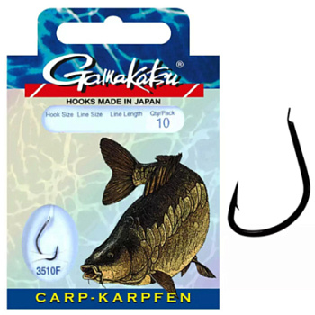 Крючок Gamakatsu BKD-3510F Carp 85cm №02 d0.30