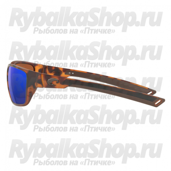 Очки поляризационные Costa Whitetip 580P (Matte Retro Tortoise/Green Mirror 580P)