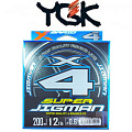 Yoz-ami X-Braid Super Jigman X4 200m 4Color