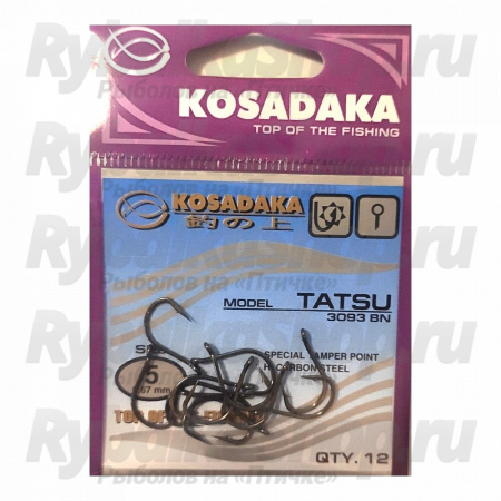 Крючок Kosadaka Tatsu BN №11 T-0,42mm L-10,5mm (уп.10шт.) 3093BN-11