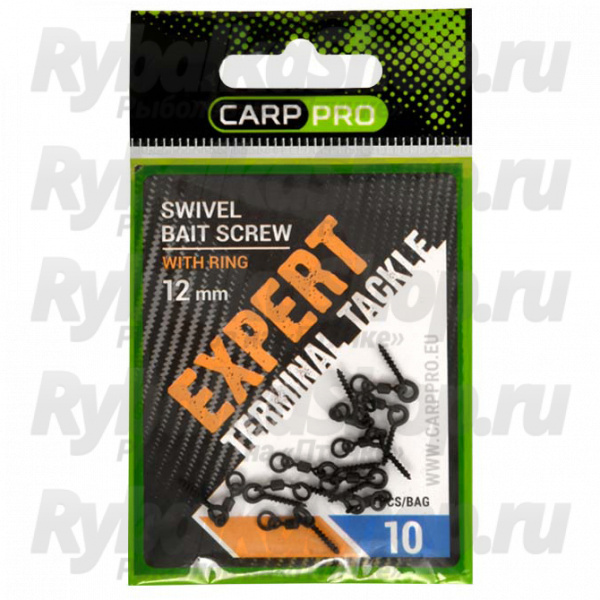 Винт для насадки с вертлюгом и кольцом Carp Pro 10мм 10шт