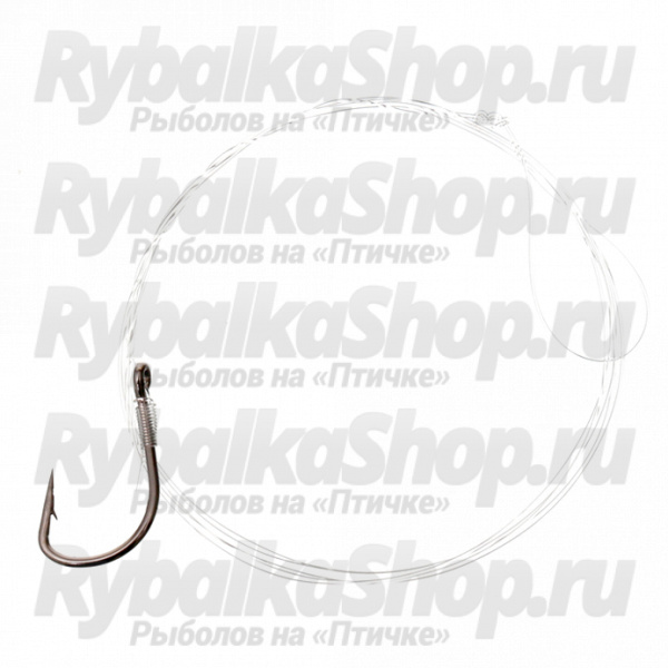 Готовый поводок Flagman Classic Hooks To Nylon 4 №10 10шт