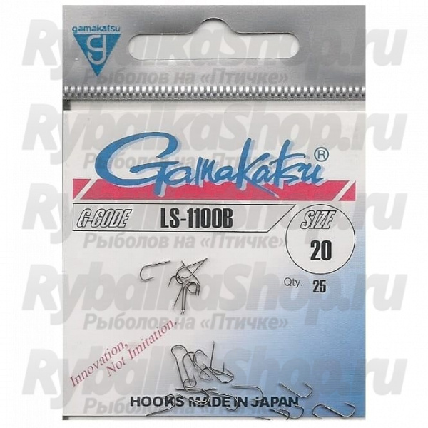 Крючок Gamakatsu LS-1100B Brown №12