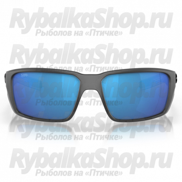 Очки поляризационные Costa Fantail 580 P (Matte Gray / Blue Mirror, Medium)