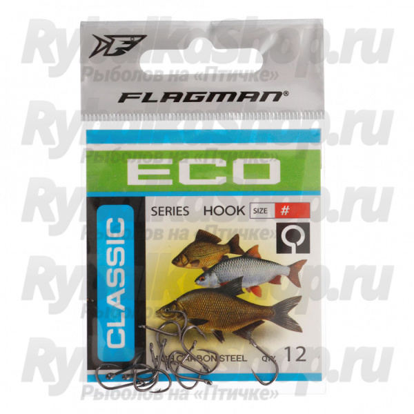 Крючки Flagman Classic 2 #10 12шт