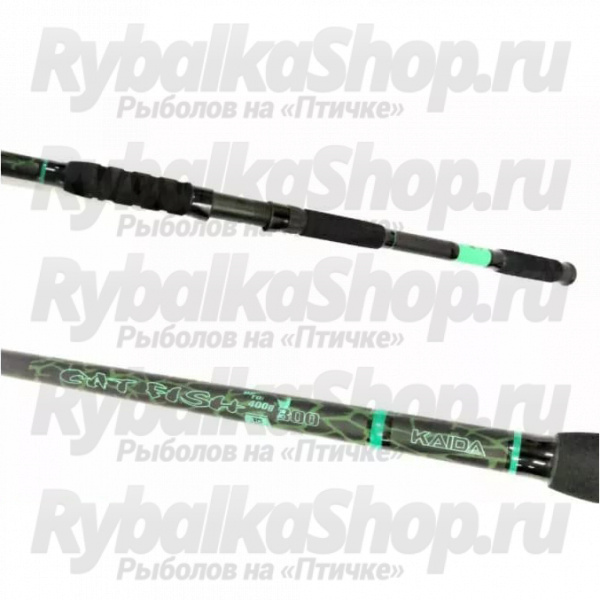 Удилище силовое на сома Kaida Cat Fish тест 100-400 g, длина 1,98 м (849-198)