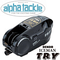 Alpha Tackle Dendo Iceman Try Metalic Black Alpha Tackle Dendo Iceman Try Metalic Black