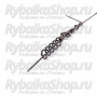Готовый монтаж Savage Gear SS Corkscrew Stinger Red + Bn, 3г, No1/0, 35кг, уп.2шт, арт.72277