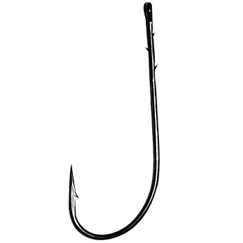 Крючок Gamakatsu Hook Worm 31 SPR (Black) №02