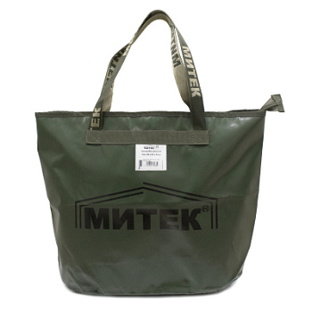 Сумка Митек без крышки, овал 40х20х40 (хаки)