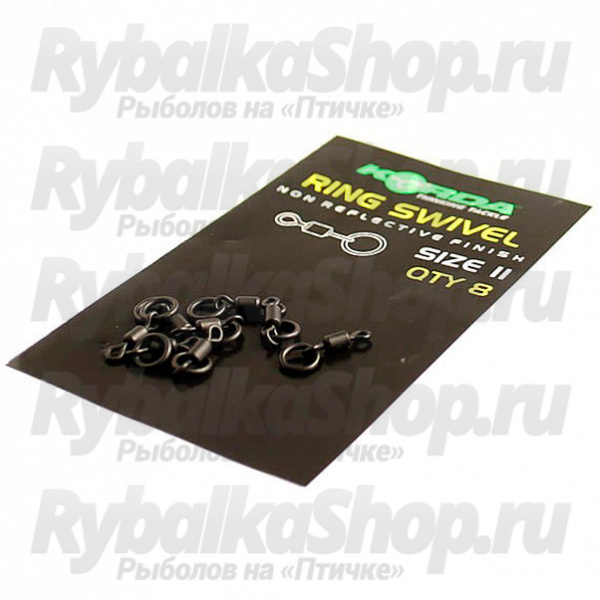 Вертлюг с кольцом Korda Flexi Ring Swivels №8