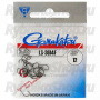 Крючок Gamakatsu LS-3614F 10p n/l Black №12