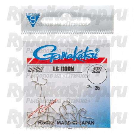 Крючок Gamakatsu Hook LS-1100N Nickel №20