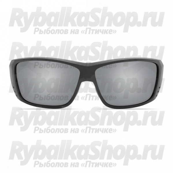 Очки поляризационные Costa Cat Cay 580 P (Matte Black w/Green Logo/Gray Silver Mirrow 580 P/Large)