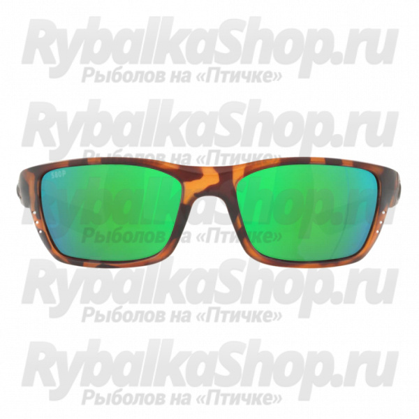 Очки поляризационные Costa Whitetip 580P (Matte Retro Tortoise/Green Mirror 580P)