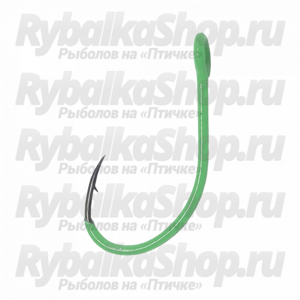Крючок Prizyor Trout series hook №6 Green uv