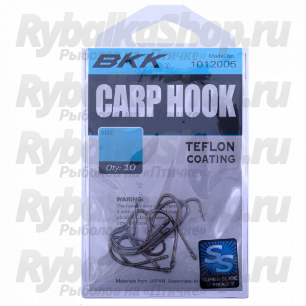 Крючки BKK Carp Hook SS #4