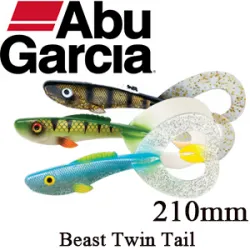 Lure Abu Garcia Beast Twin Tail 210mm vintage perch